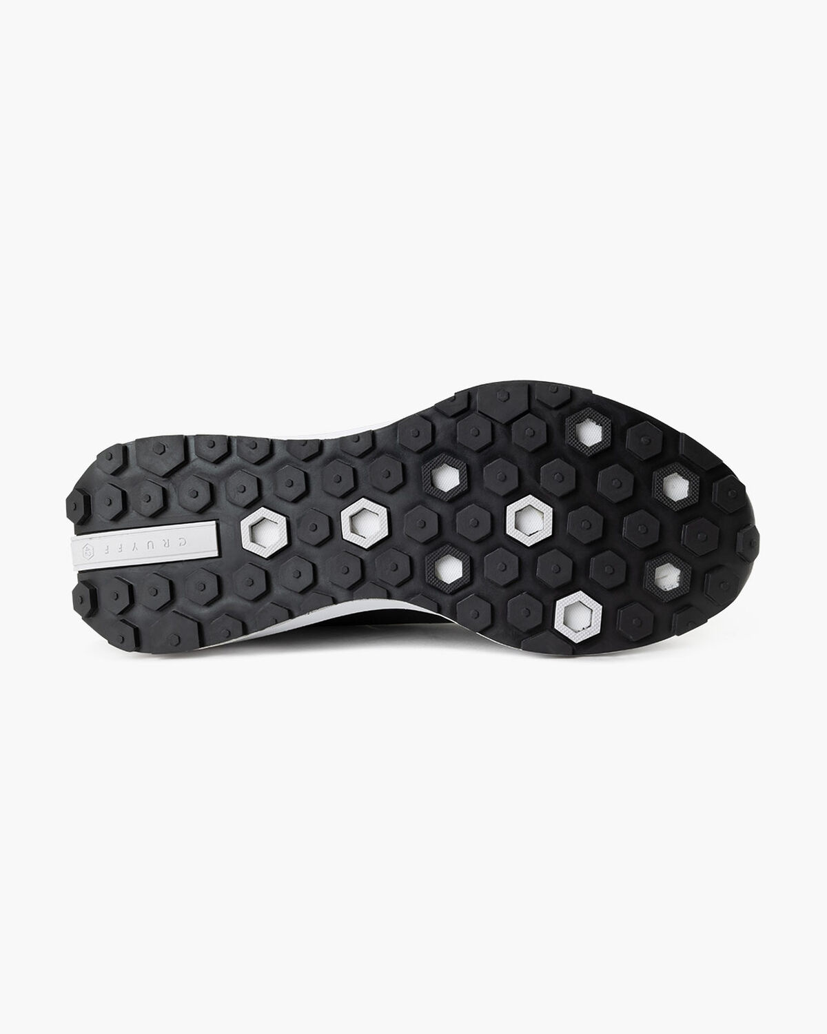 Subutai - Perforated Soft Leather/Tumbled, Black/Gold, hi-res