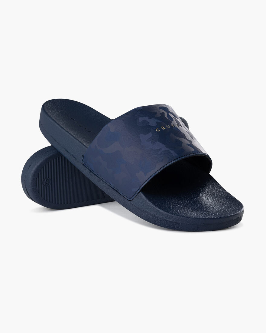 Camo slide - Gommata/Camo, Navy, hi-res