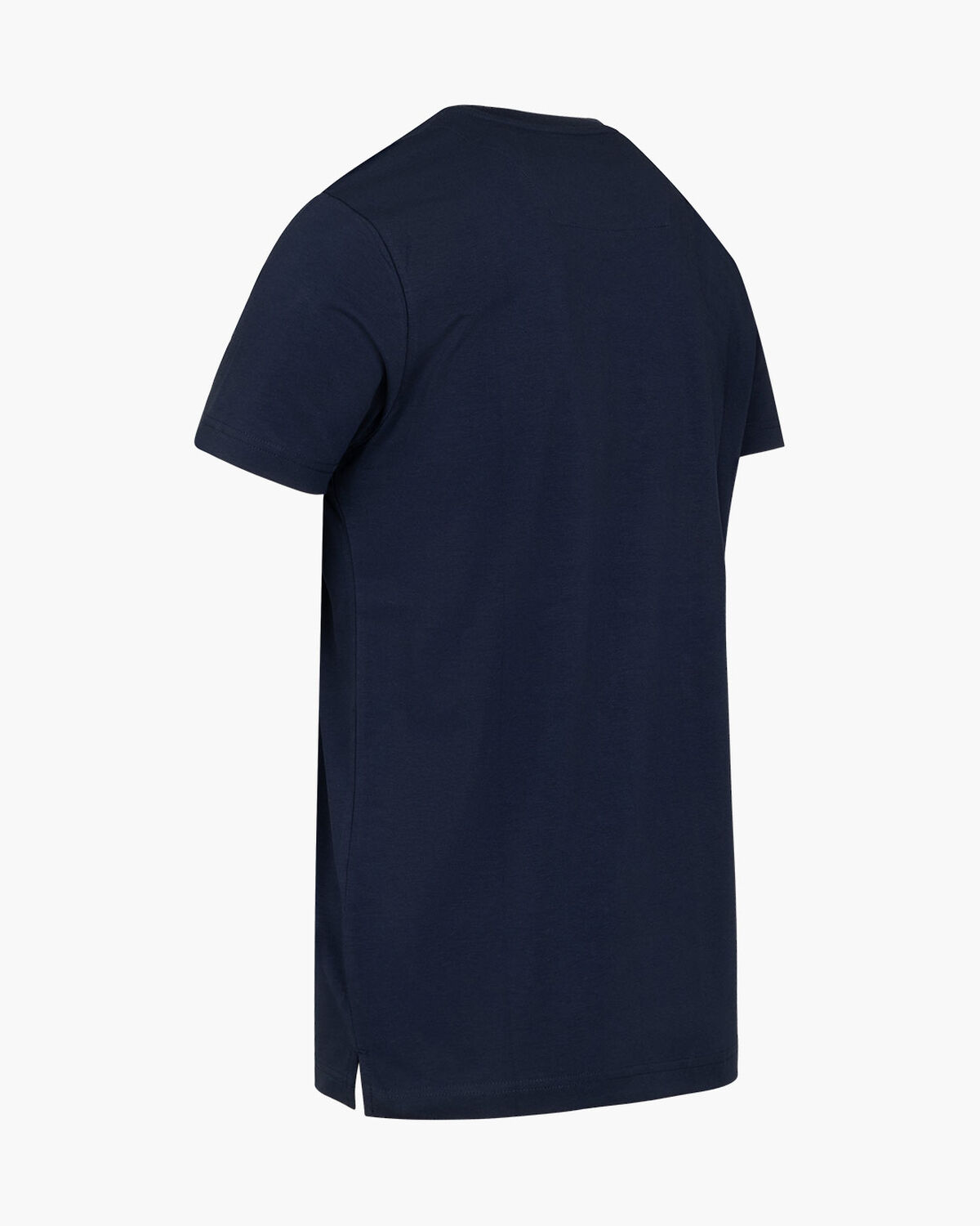 C-logo Herringbone Tee, Navy, hi-res