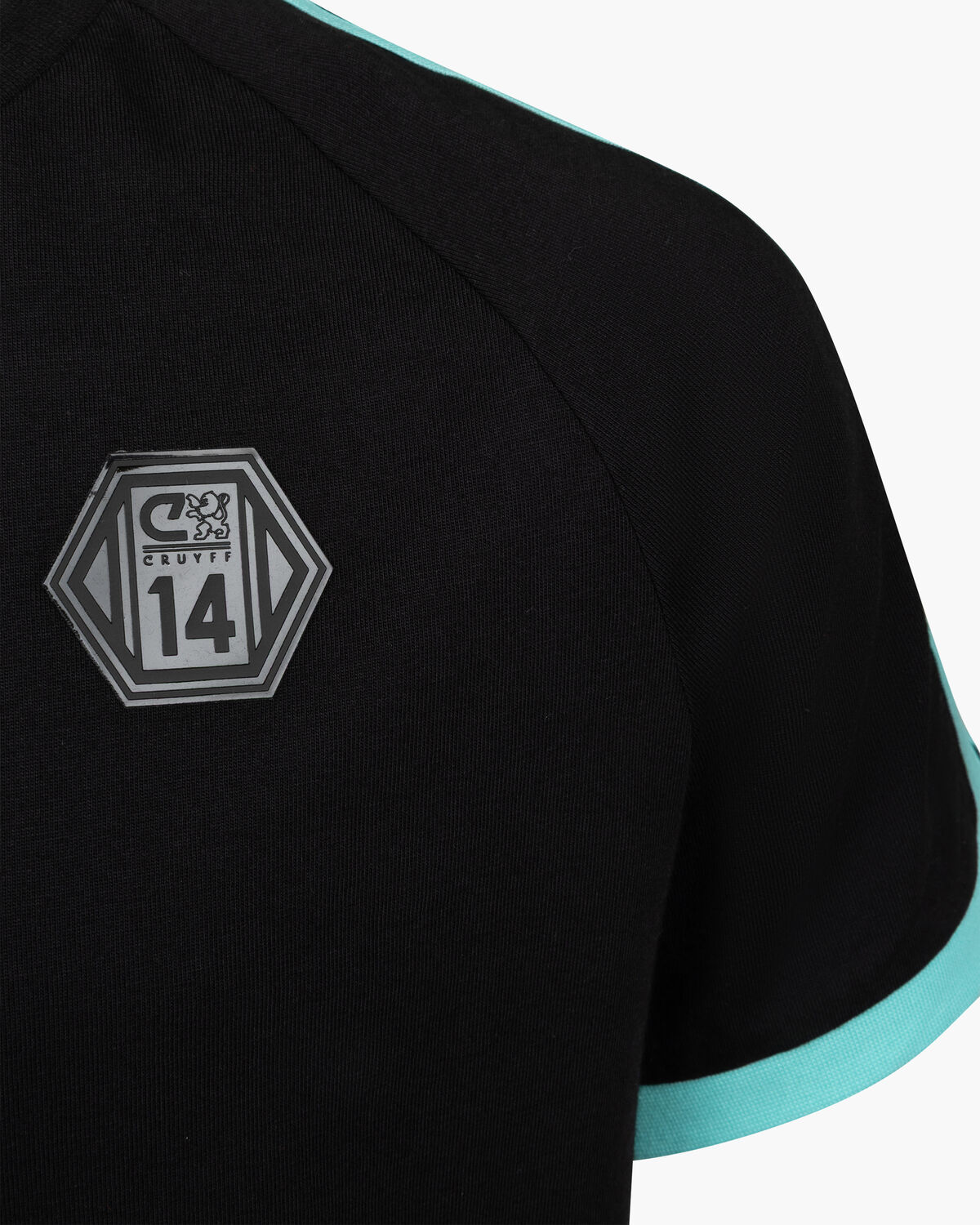 Onyx Tee, Black/Blue, hi-res
