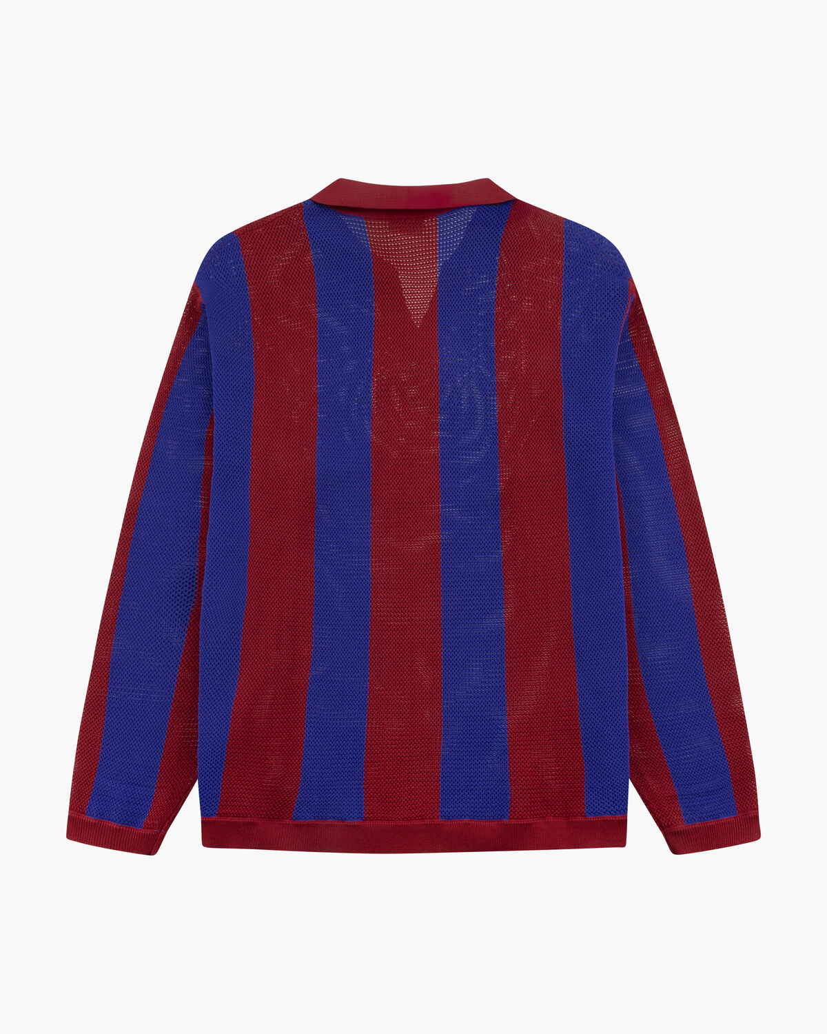 Knitted Football Tee, Black/Blue, hi-res