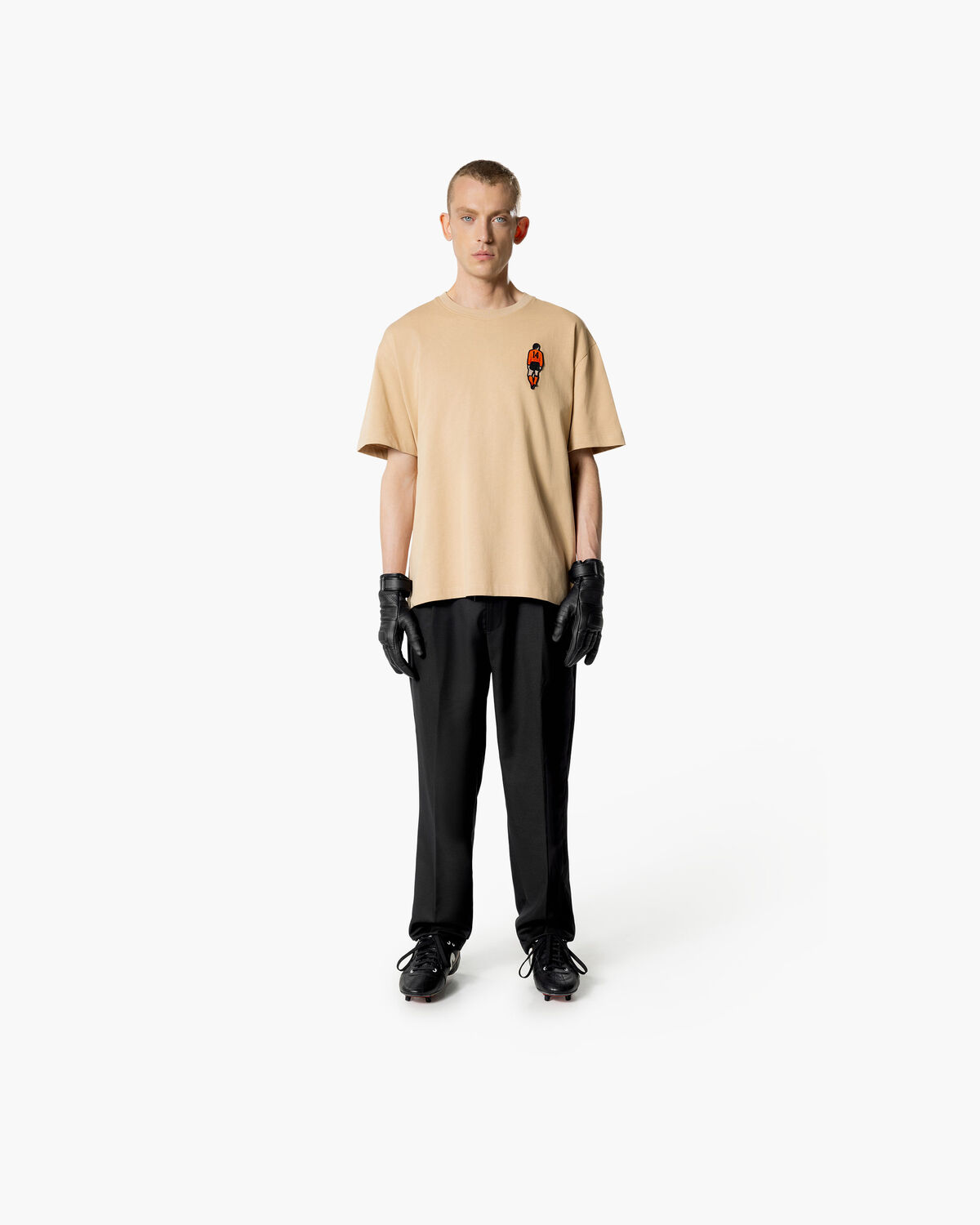 Luxury Signature Tee, Sand, hi-res