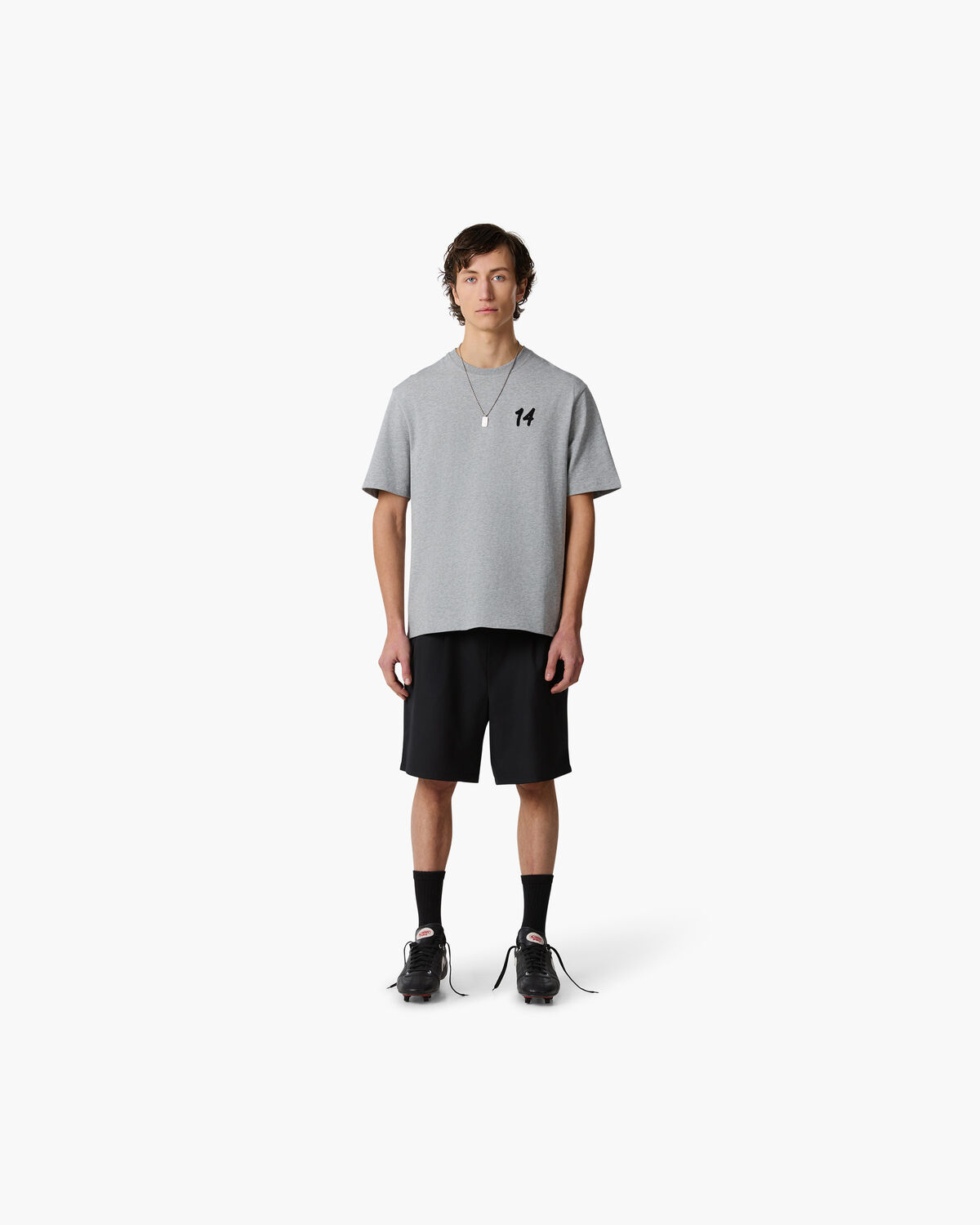 Johan 14 Tee, Grey/Grey, hi-res