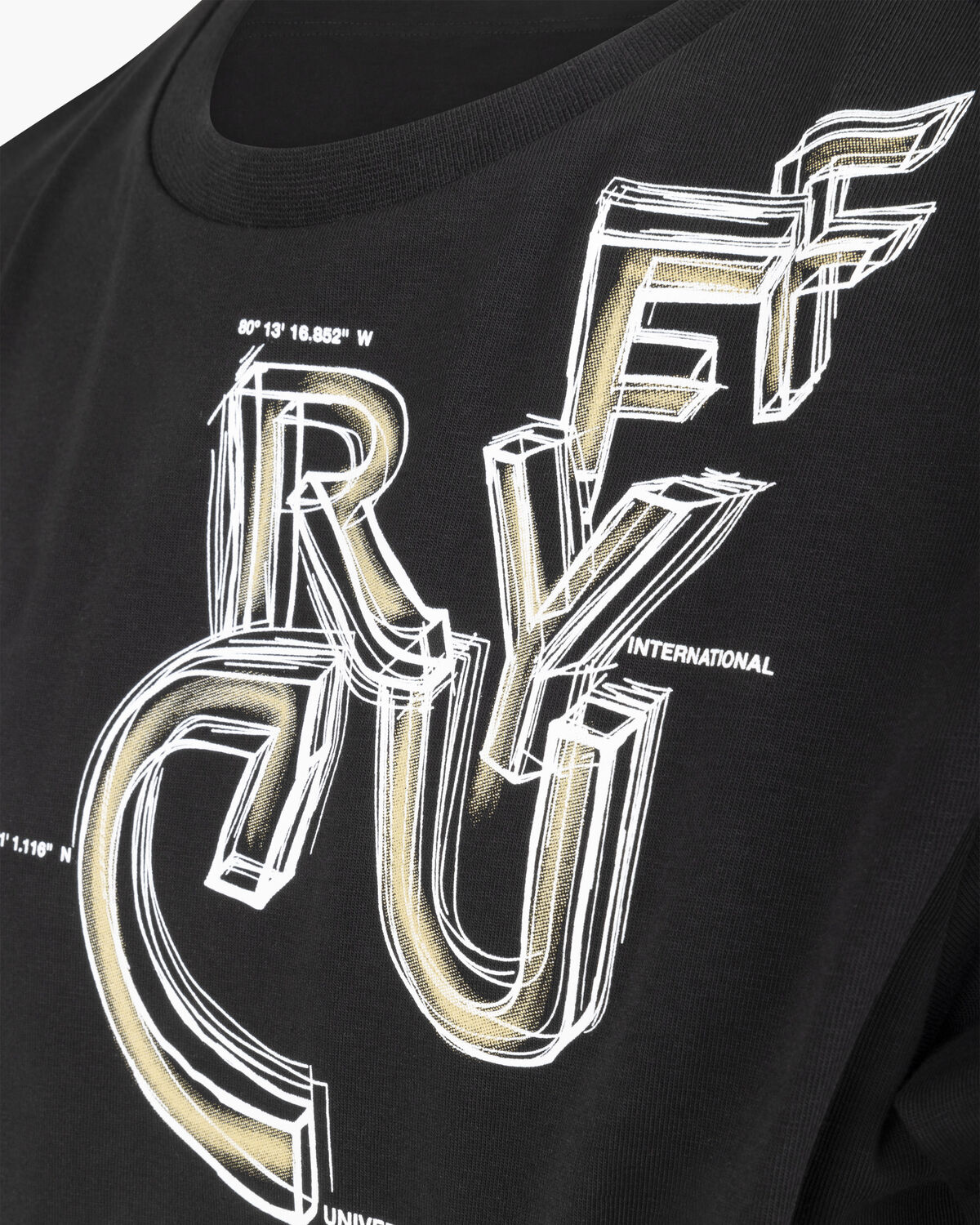 Connection Tee, Gold, hi-res