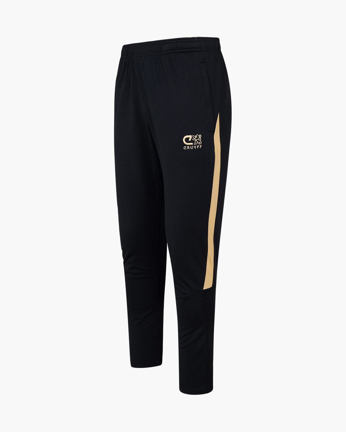 Cruyff Tech Turn Suit Junior, Black/Gold, hi-res