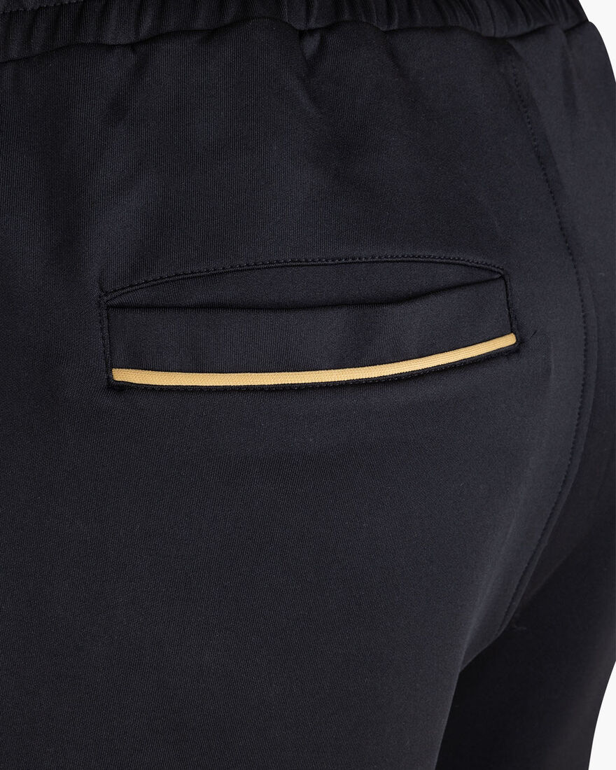 Santino zip pant -95% Polyester / 5%Elastane, Black, hi-res