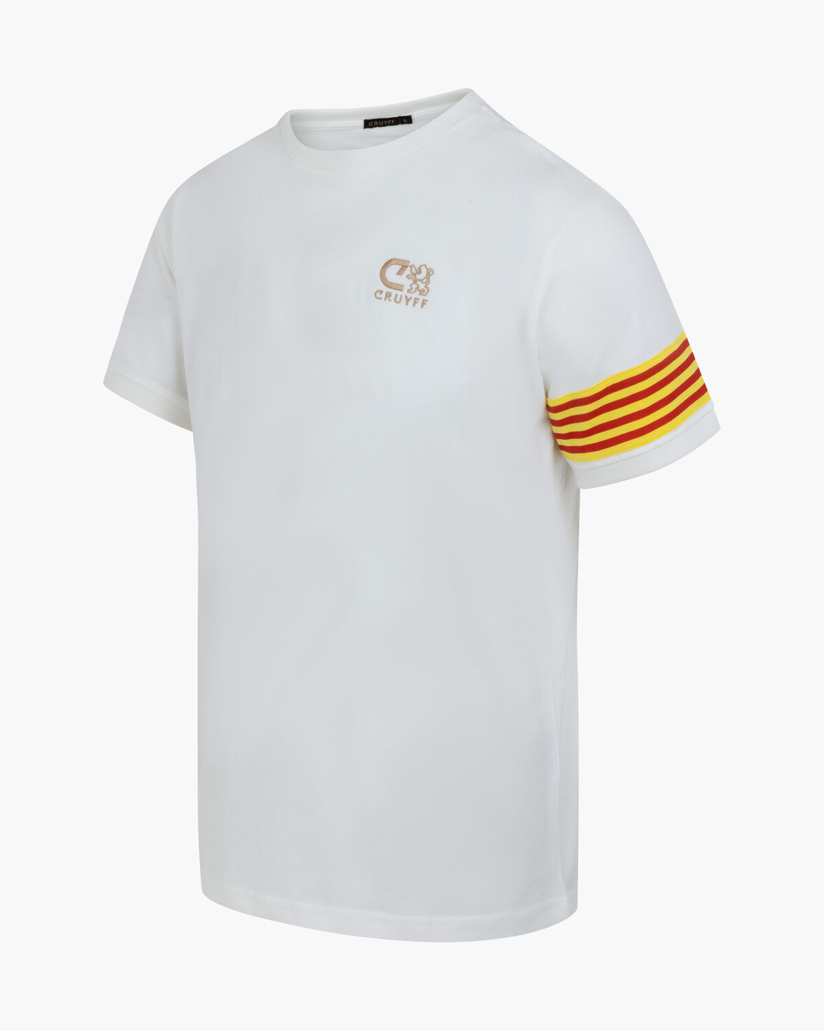 Cruyff Legacy - 70's Retro Tee, White, hi-res
