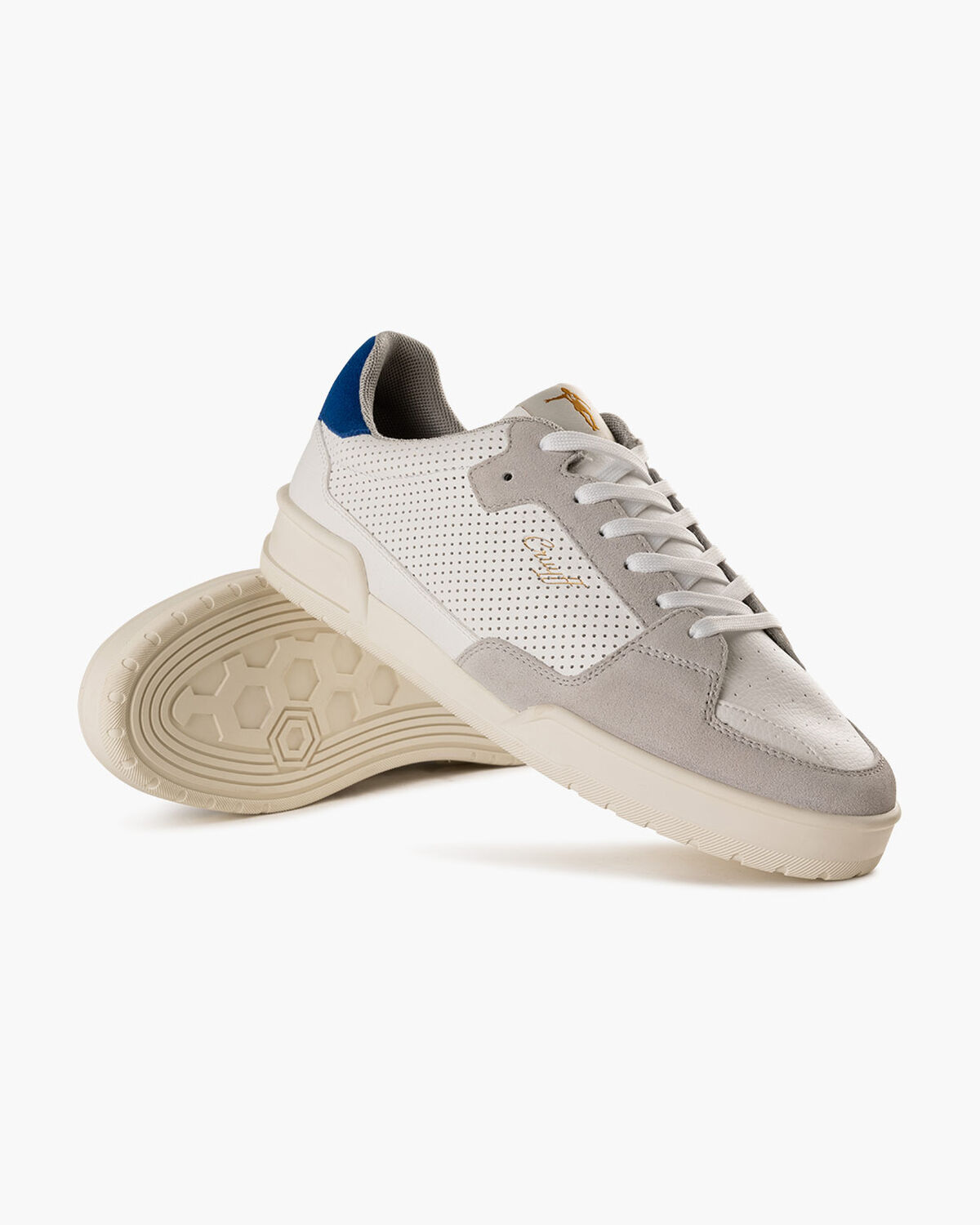 Legacy Twincup - Tumbled/Suede, White/Blue, hi-res