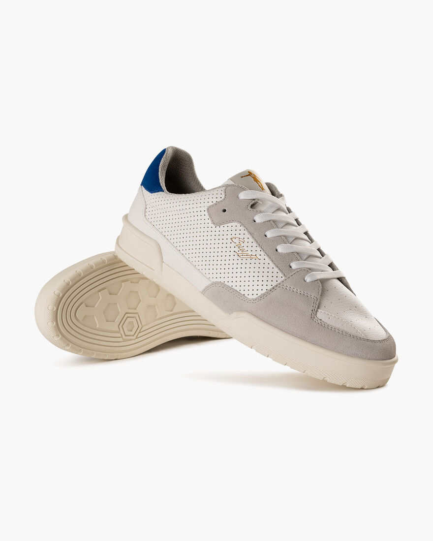 Legacy Twincup - Tumbled/Suede, White/Blue, hi-res