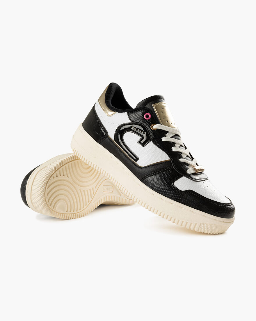 Campo Low Lux - Fine Lizard/Tumbled, Black/White, hi-res