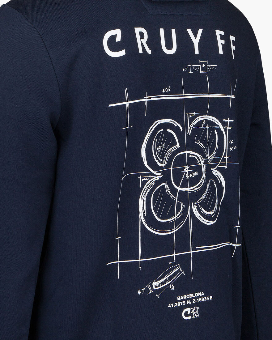 City Pack hoodie BCN, Navy, hi-res