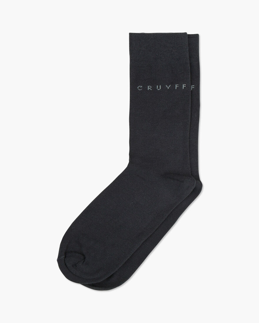 Zamora Premium Socks, Navy, hi-res