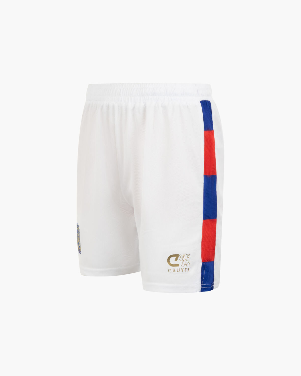 Cruyff Bibo - El Flaco Short, White/Red, hi-res