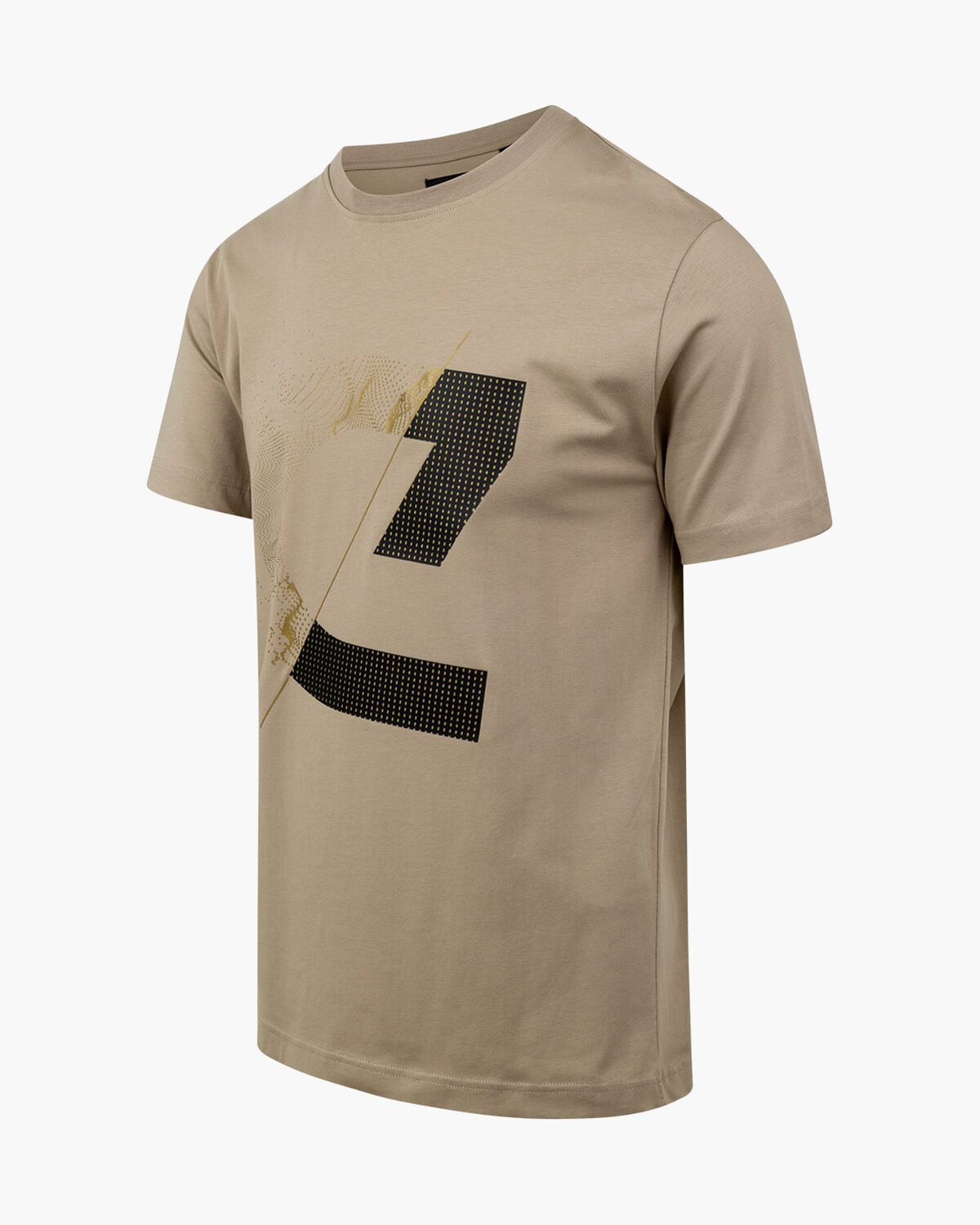 C-Logo Tee, Sand/Gold, hi-res