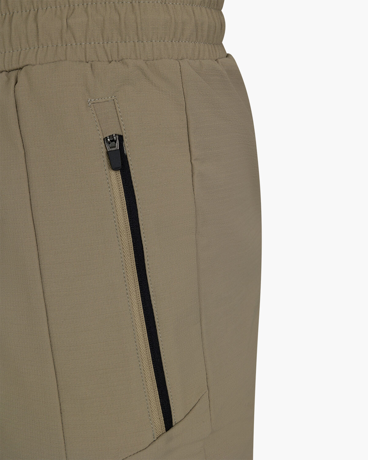 Ripstop Fleece Trackpants, Crème, hi-res