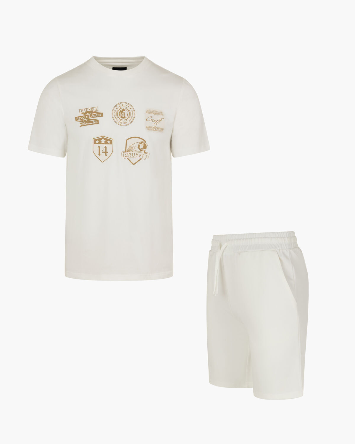 Badge Tee Suit, , hi-res