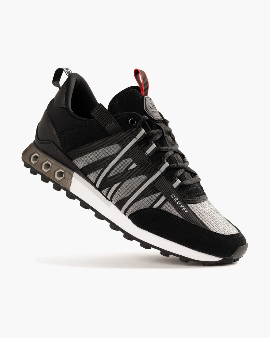 Fearia Hex - Grid Ripstop/Suede, Black/Grey, hi-res