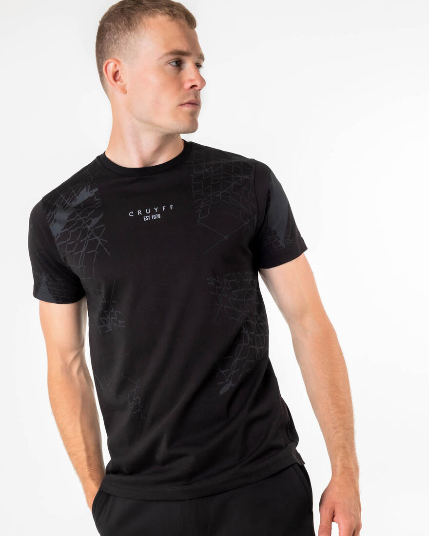 Rafael Tee  - 95% Cotton / 5% Elastane, Black, hi-res
