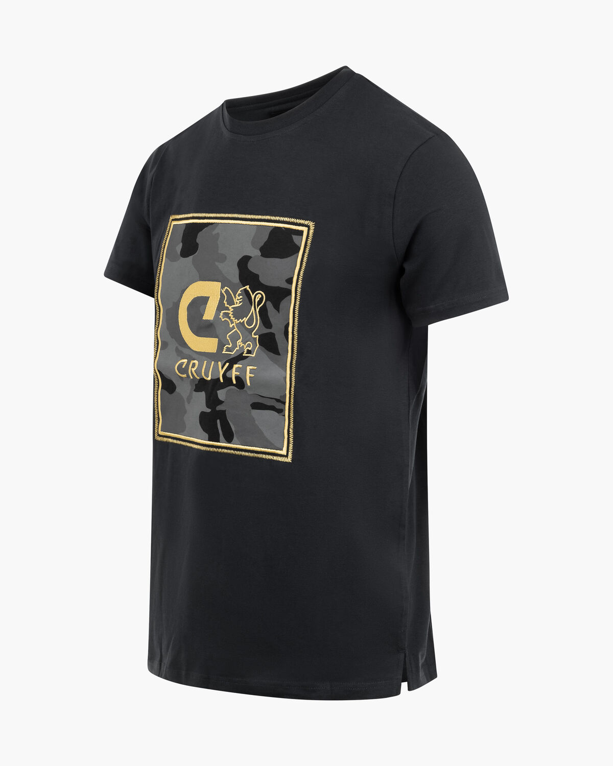 Kamuflaza tee, Black/Gold, hi-res
