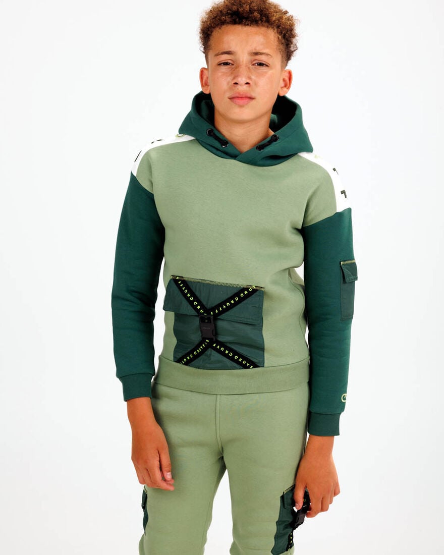Clipper Suit Hood, Green, hi-res