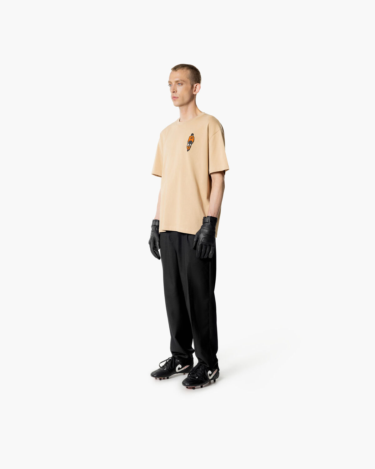 Luxury Signature Tee, Sand, hi-res