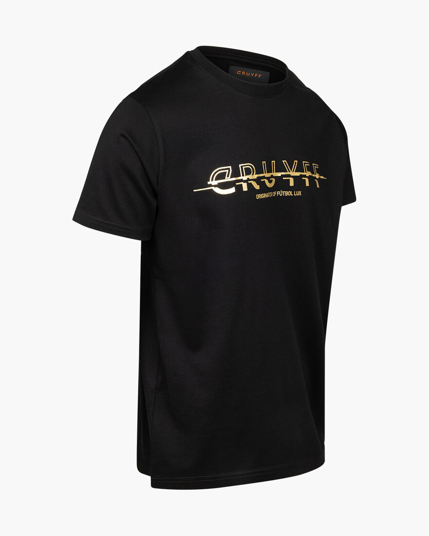 Seth - 100% Cotton, Black/Gold, hi-res
