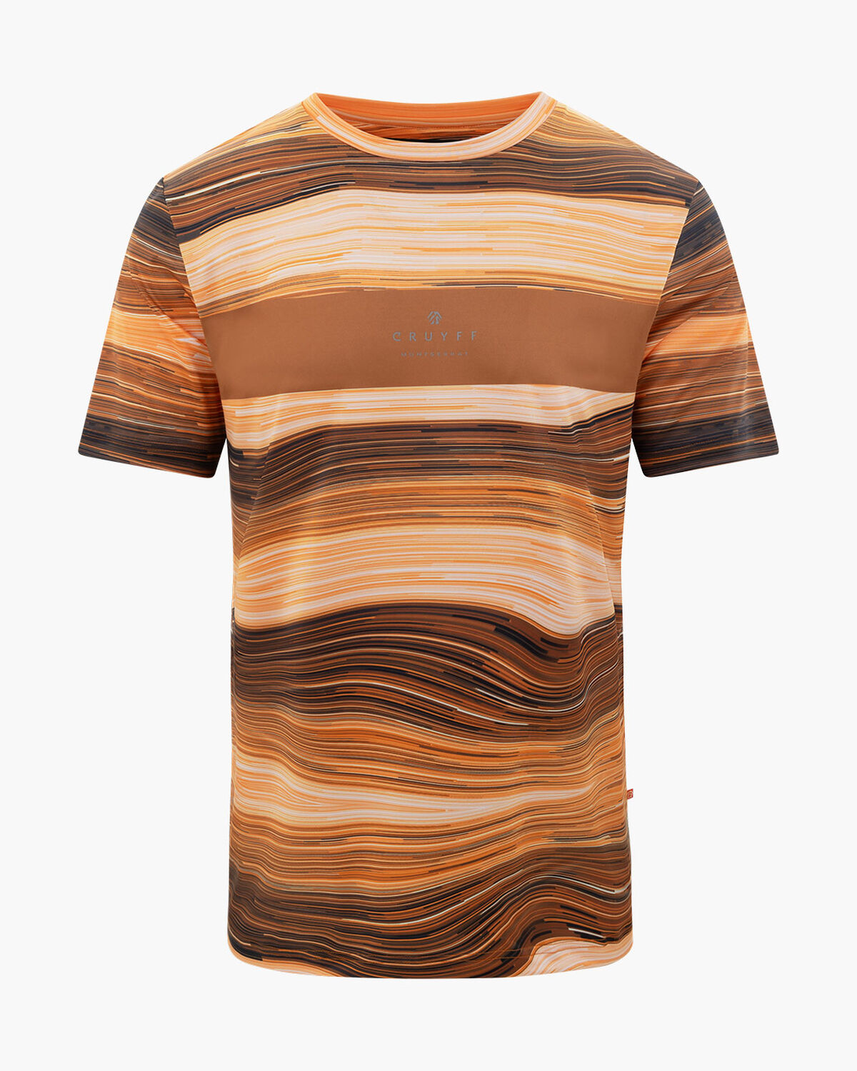 Temblor T-Shirt, Orange/White, hi-res