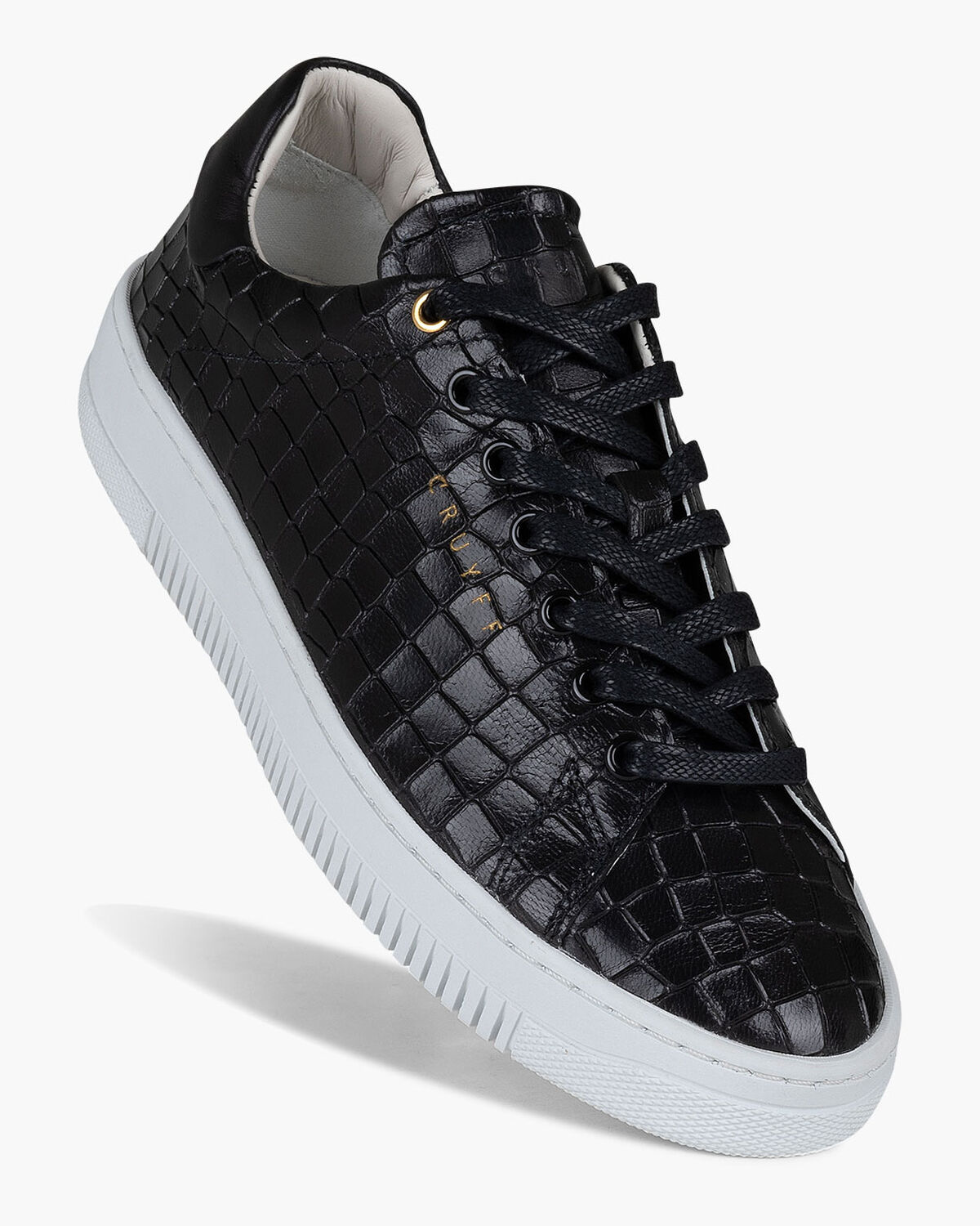 Joan Leather Croco, Black, hi-res