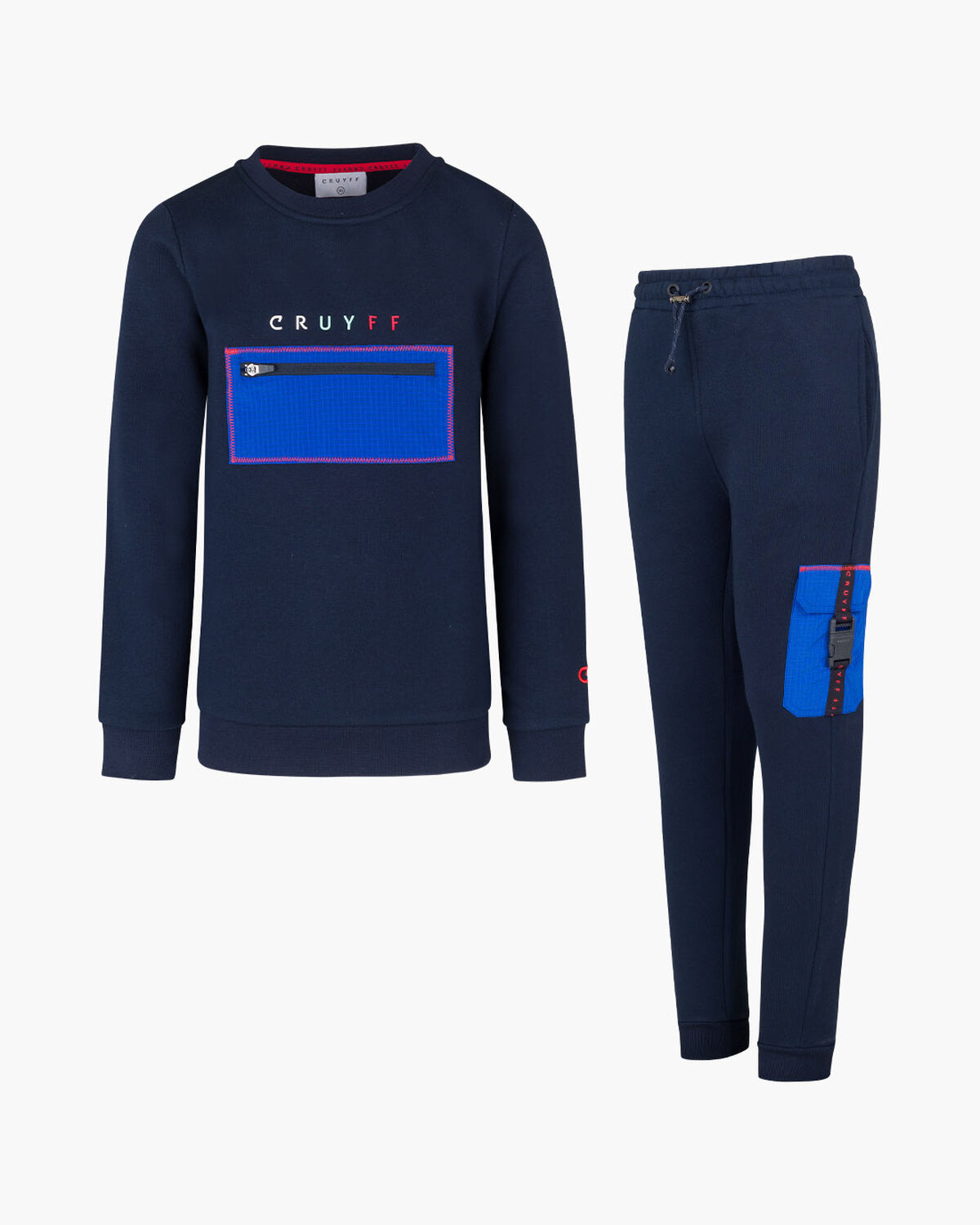 Clipper Suit Crewneck, Navy/Blue, hi-res