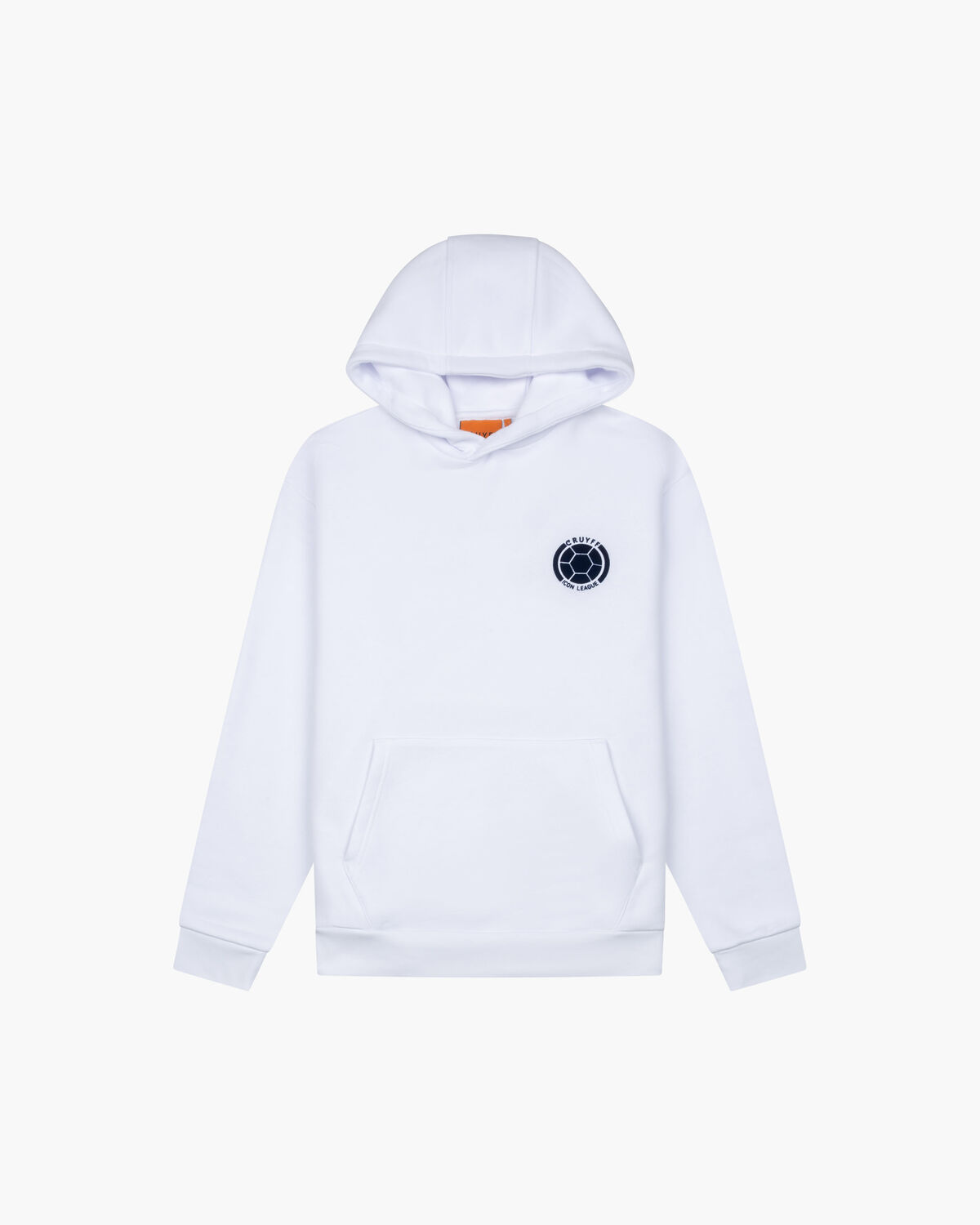 Team Cruyff Hoodie, White/White, hi-res