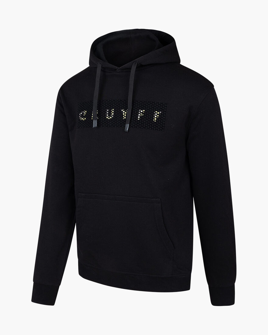 Amo Hoodie - 65% Cotton 35% Polyester, Black, hi-res