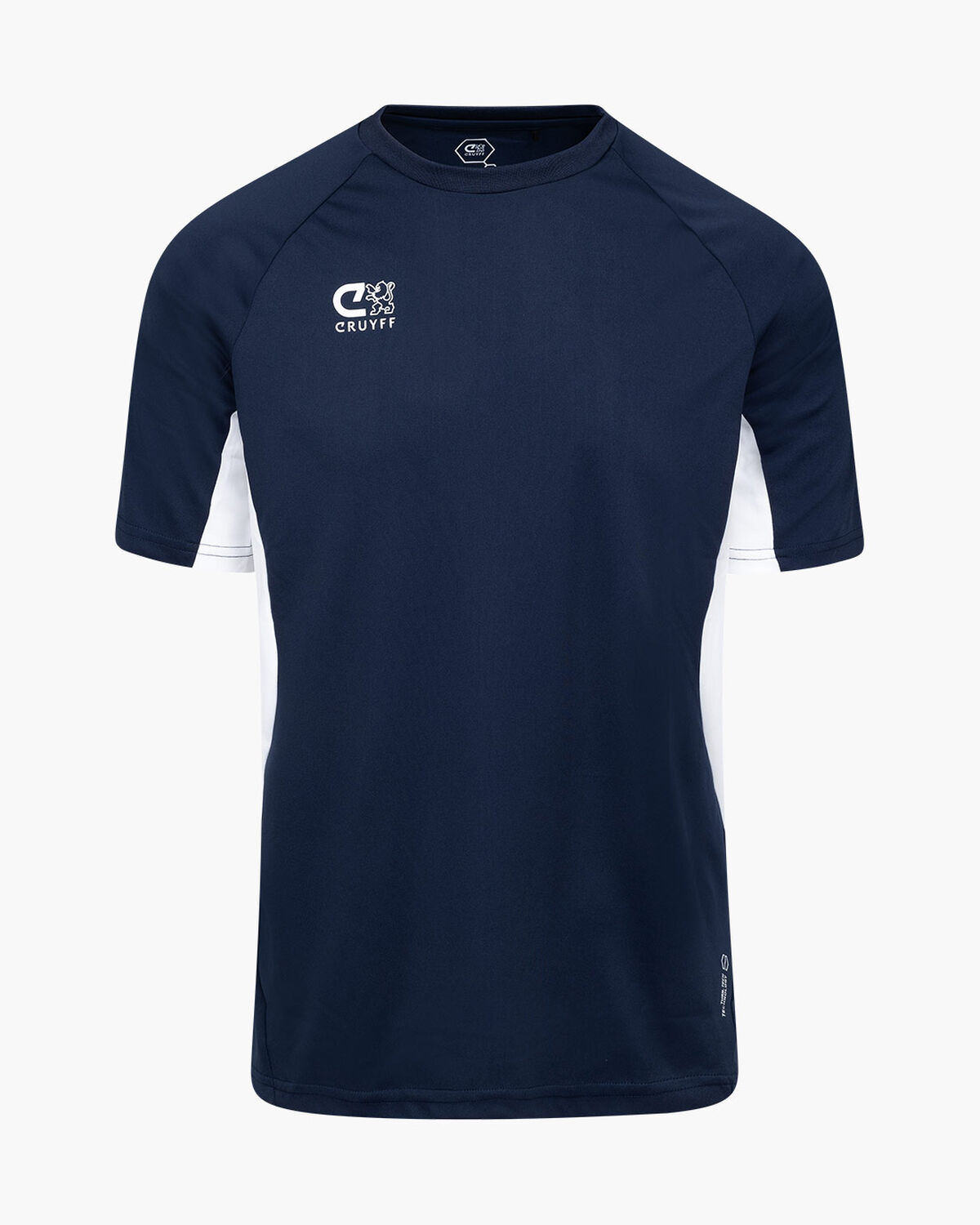 Cruyff Tech Turn Shirt Senior, Navy/White, hi-res