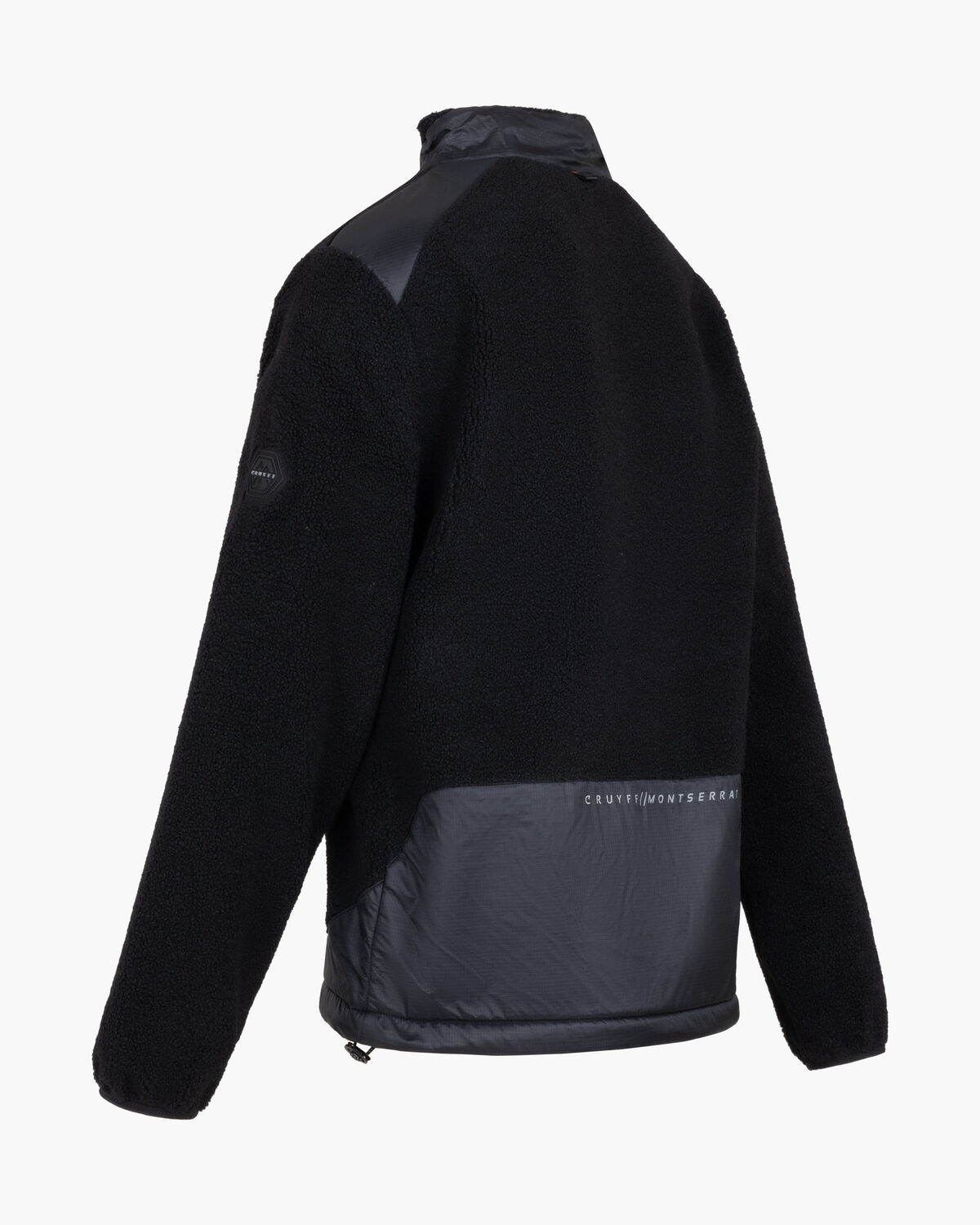 Retina Half Zip, Black, hi-res