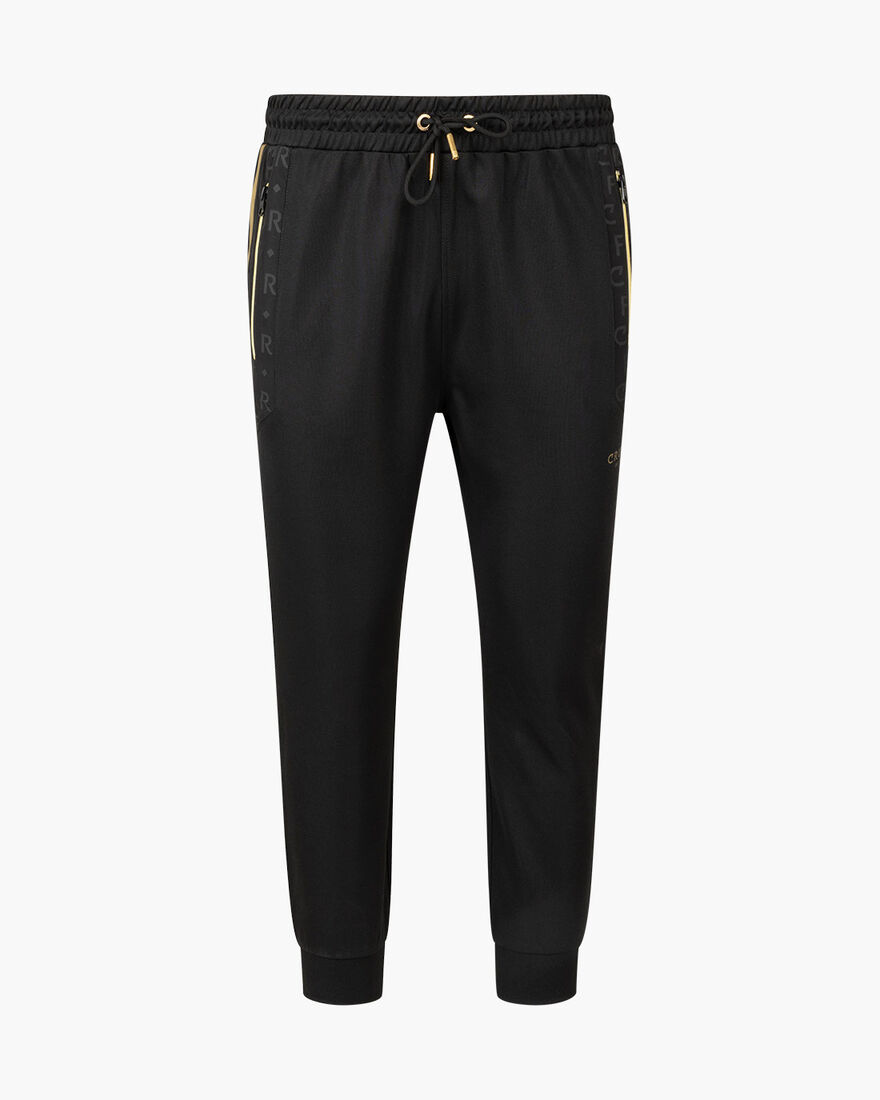 Gregory Track Pants - 65% Polyester 35 % Cotton, Black, hi-res