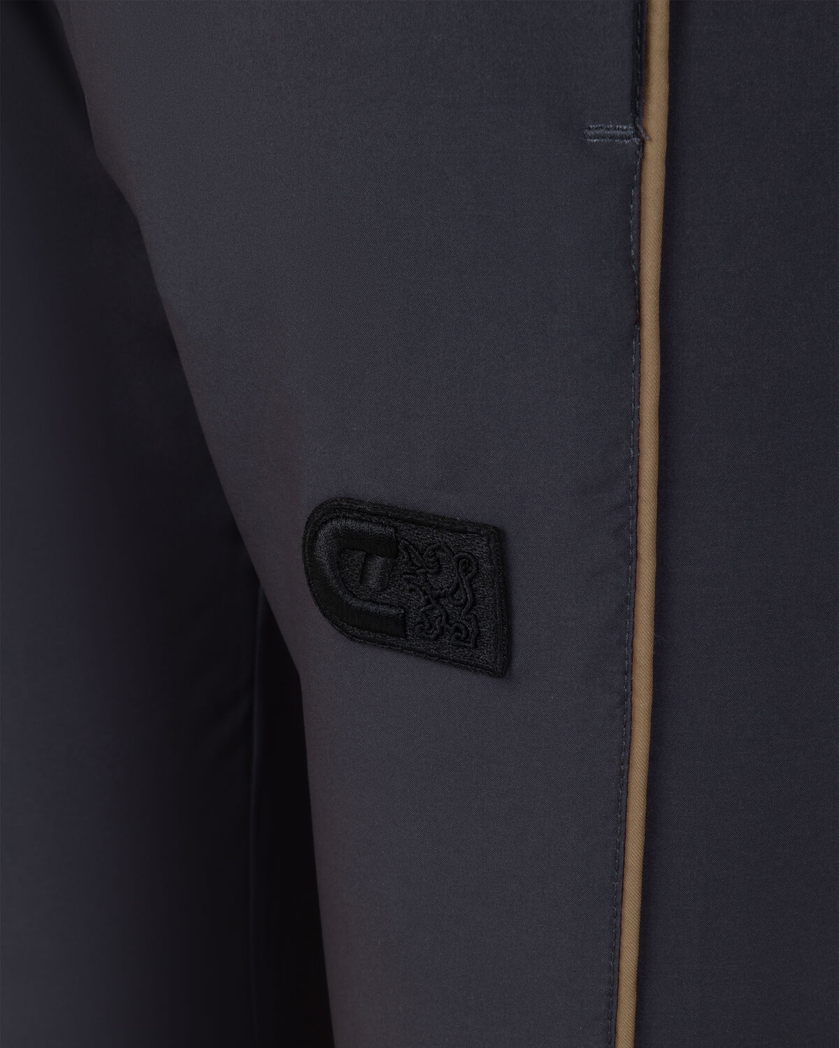 Moraira Trackpants, Black/Gold, hi-res