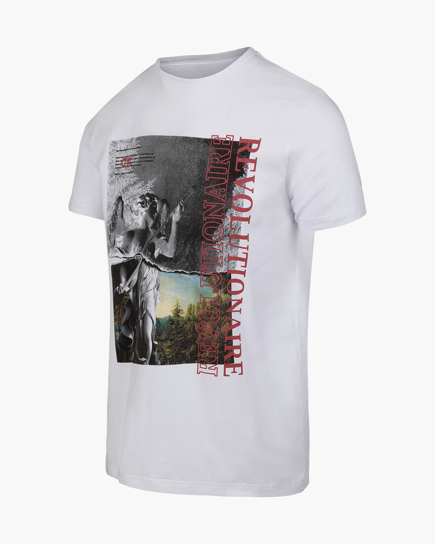 Angeles Tee  - 95% Cotton / 5% Elastane, White, hi-res