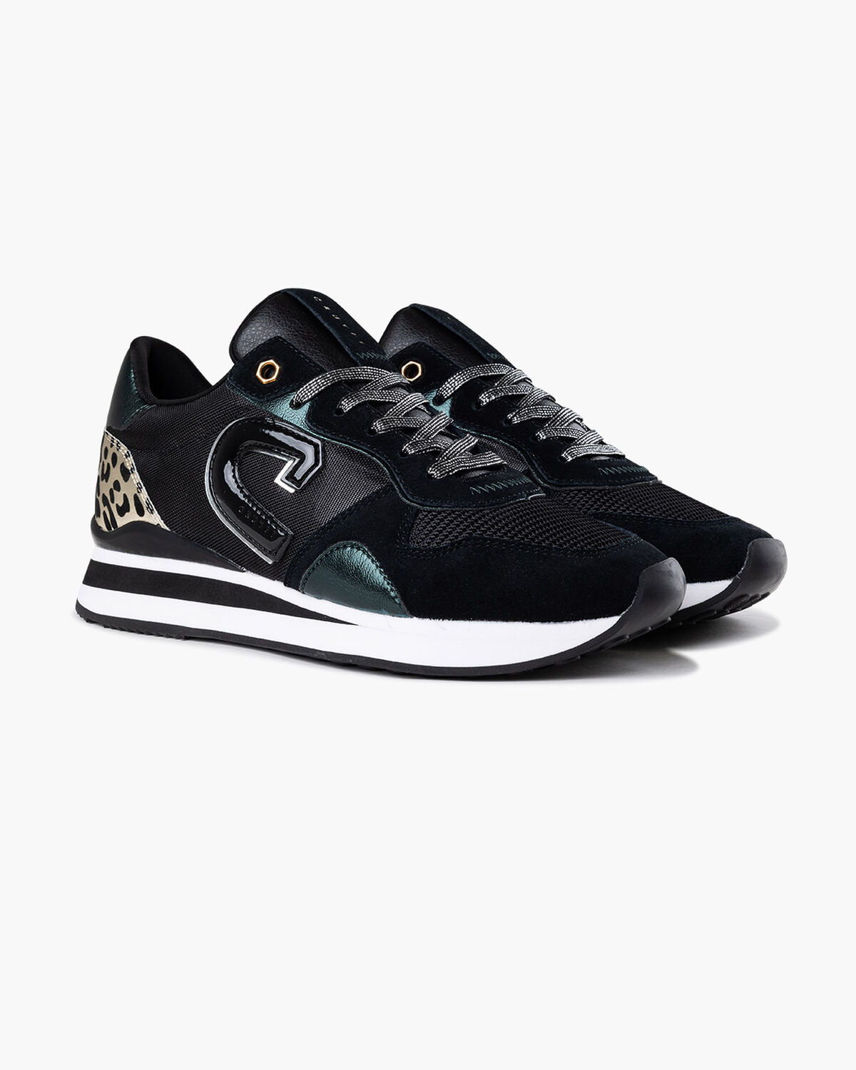 Parkrunner Lux, Black/Green, hi-res