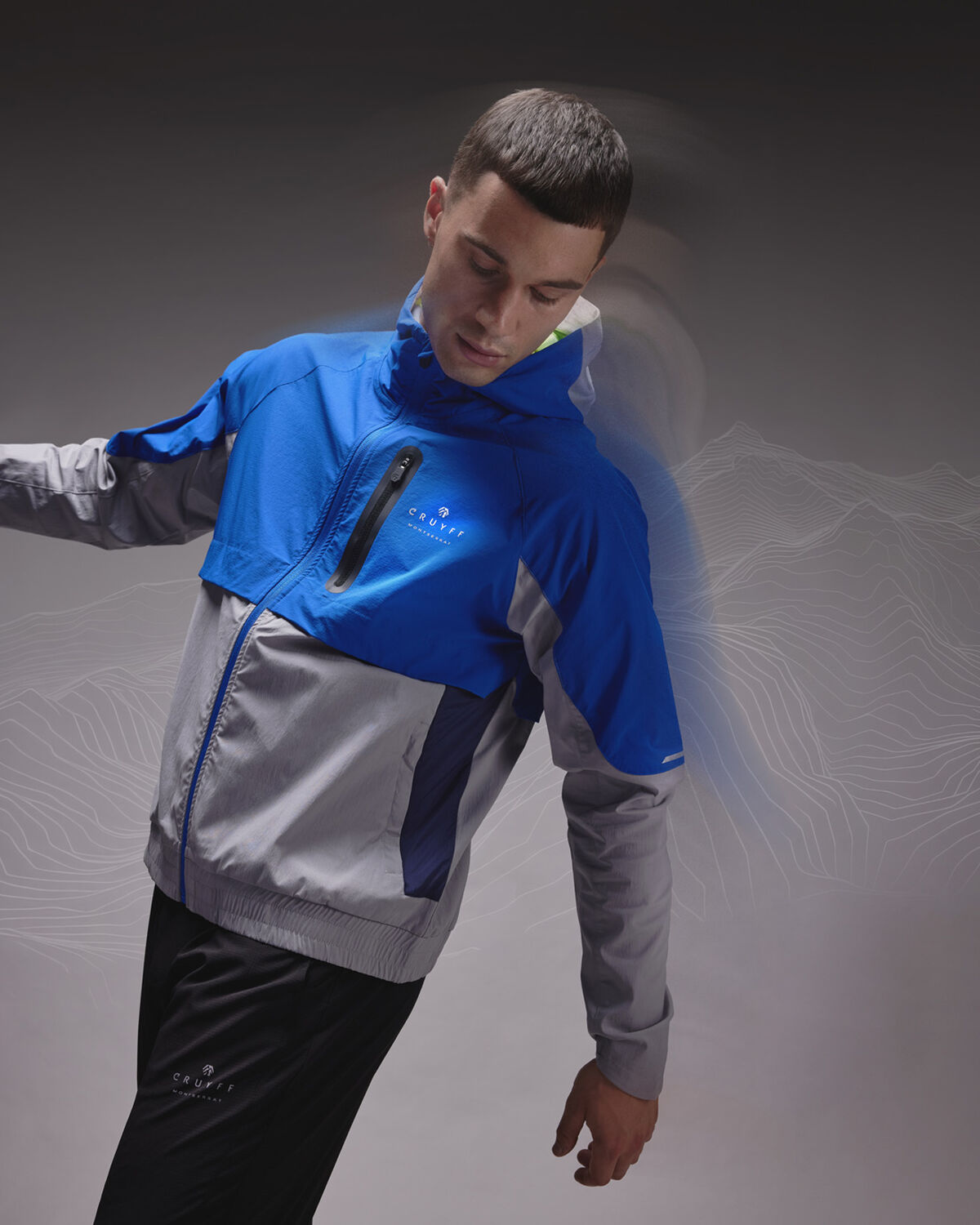 Equator Tracktop, Grey/Blue, hi-res