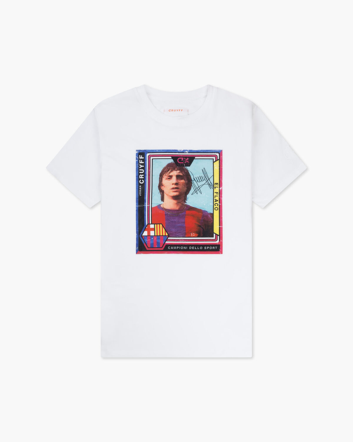 Cruyff Memorial  Tee BCN, White, hi-res