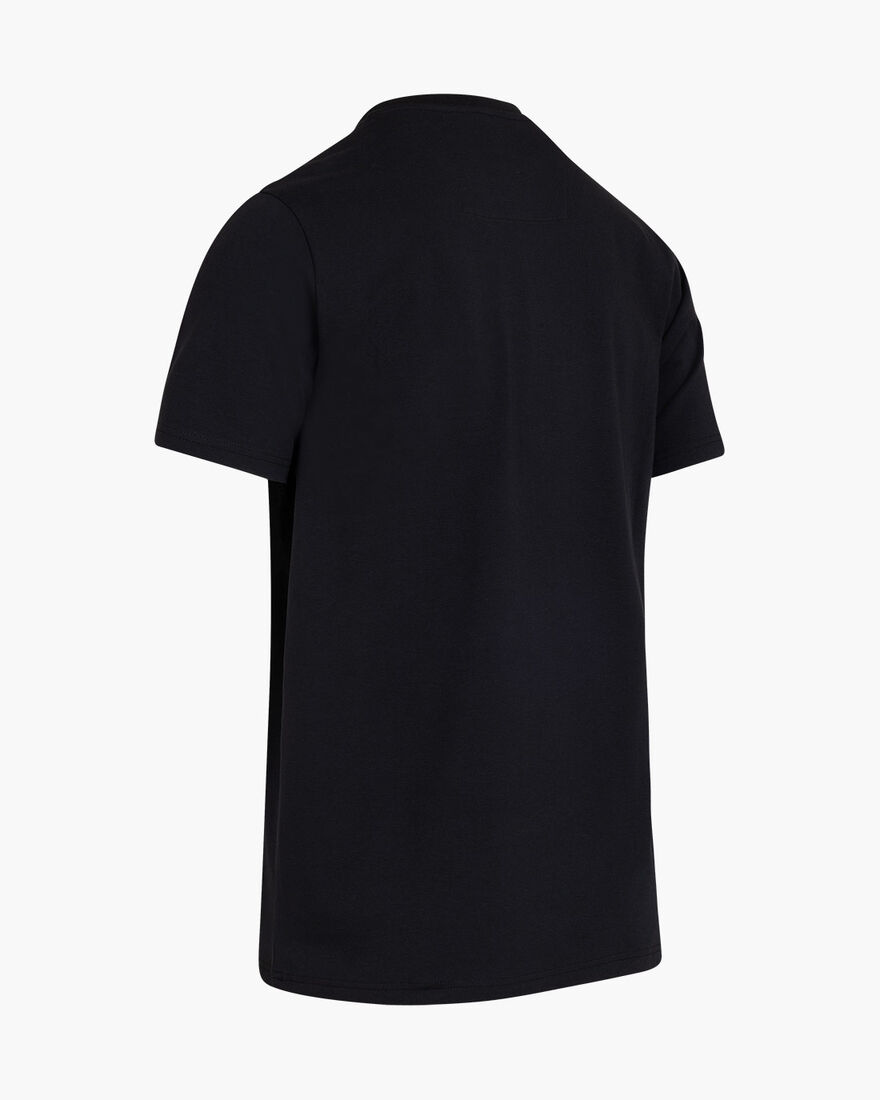 Columbus Tee - 95% Cotton/ 5% Elastan, Black, hi-res