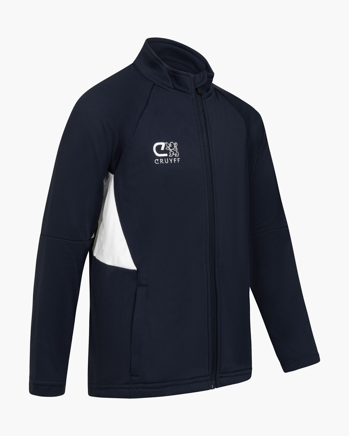 Cruyff Tech Turn Suit Junior, Navy/White, hi-res