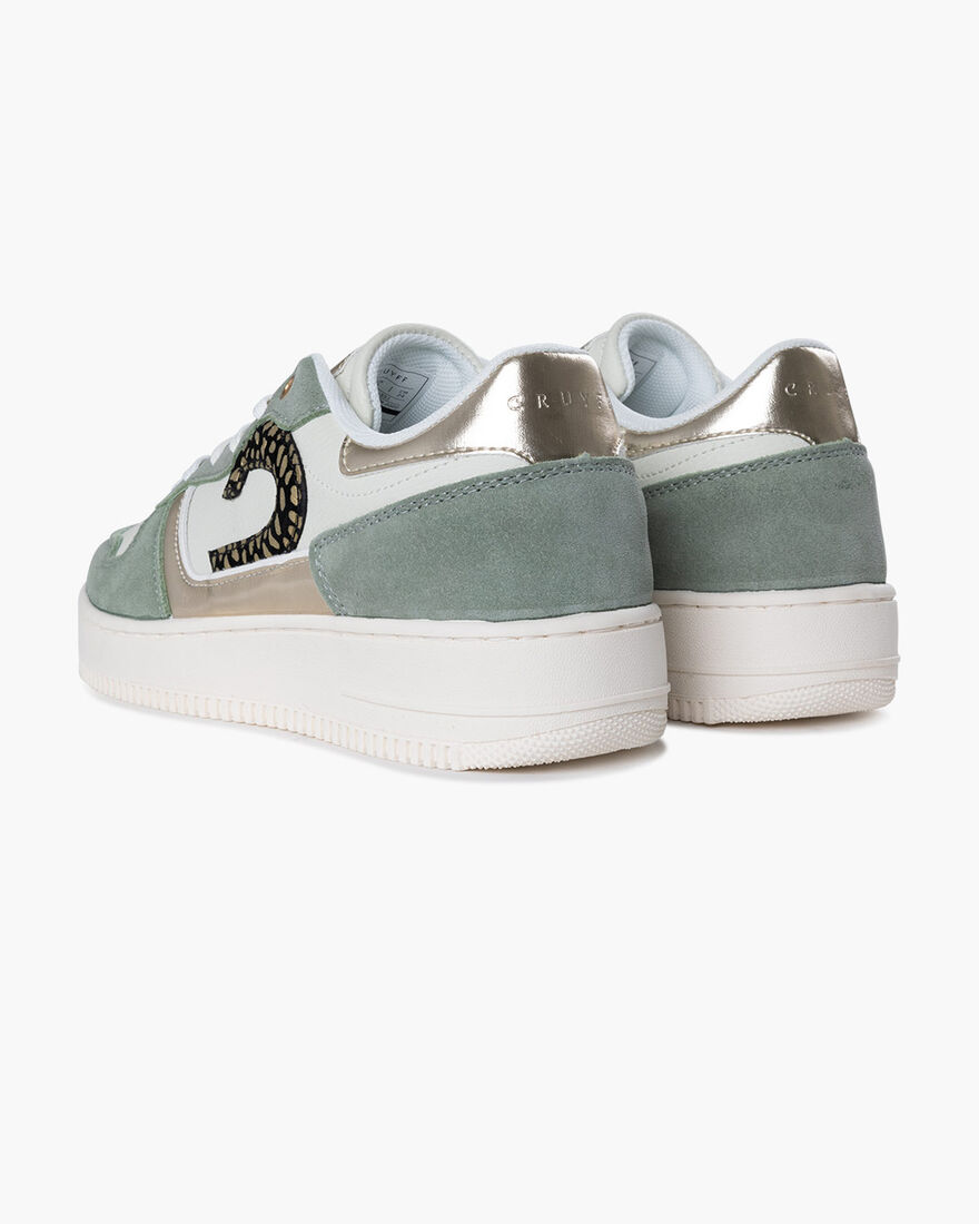 Campo Low Lux - Suede/Fine lizard/Tumbled, Green/White, hi-res