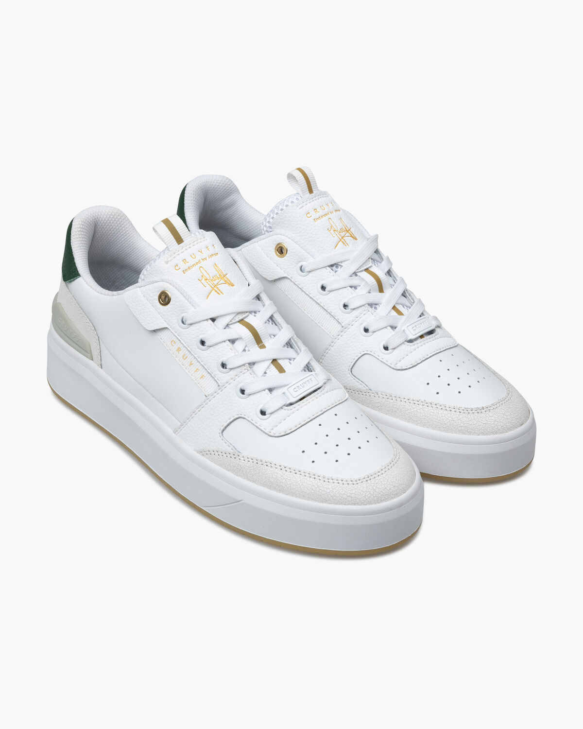 Endorsed Tennis, White/Green, hi-res