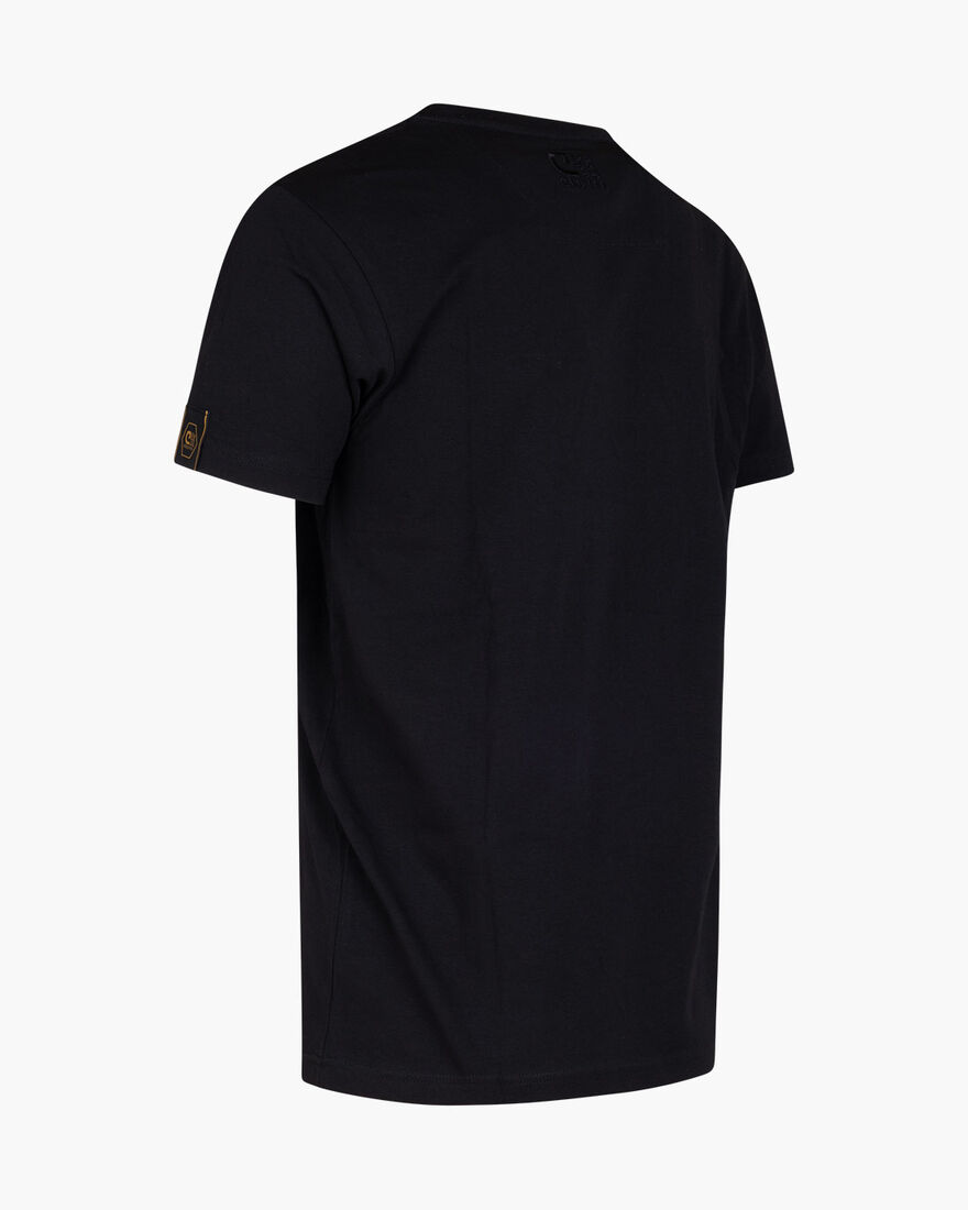 Altox Tee, Black/Gold, hi-res