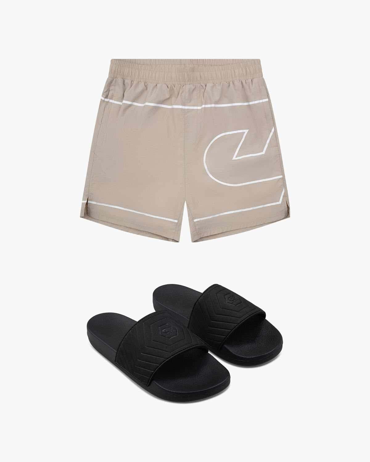 Boxsta Swimshorts & Hex Slide, , hi-res