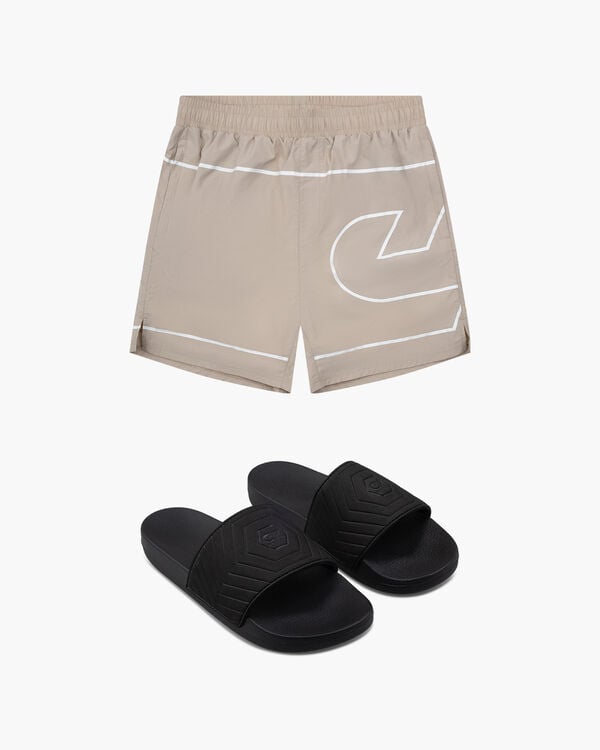 Boxsta Swimshorts & Hex Slide