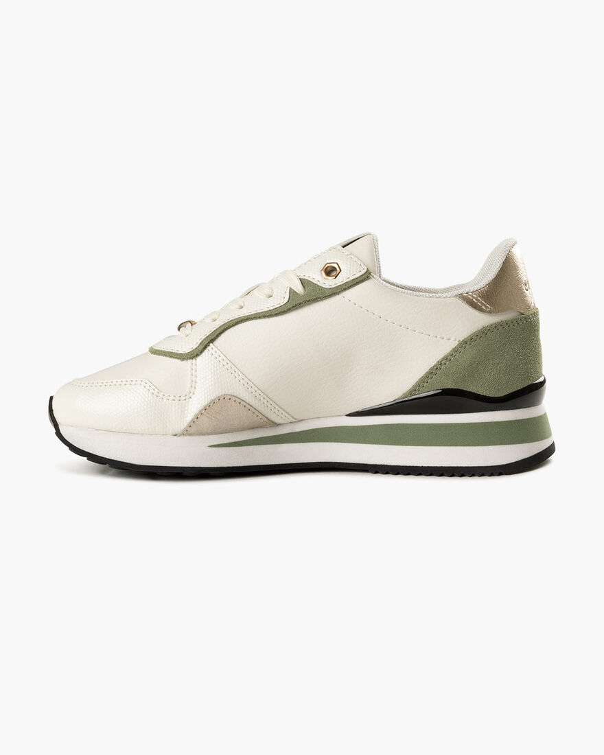 Parkrunner Lux - Suede/Mesh/Tumbled, Green/White, hi-res