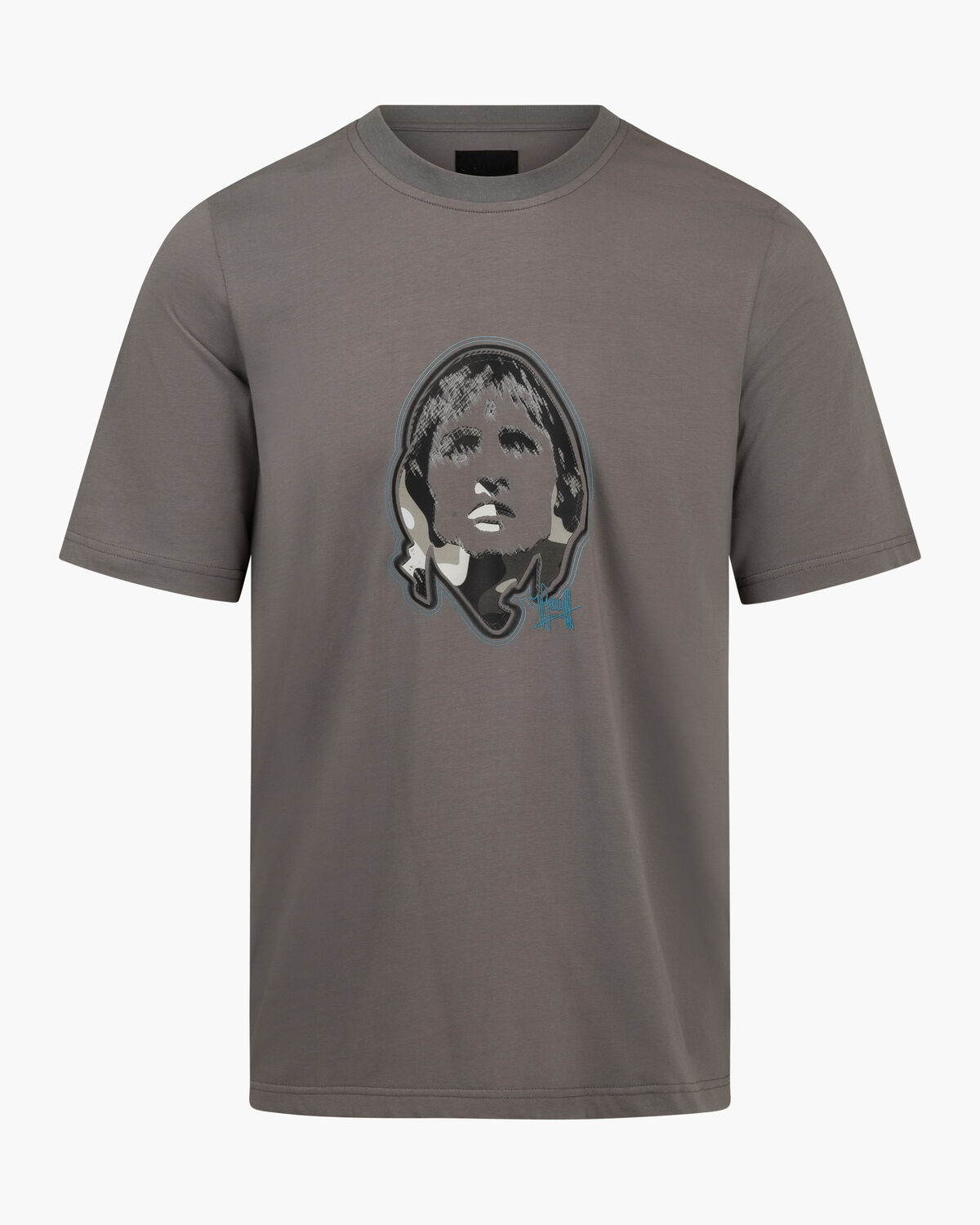 Cruyff Halo Tee, Grey, hi-res
