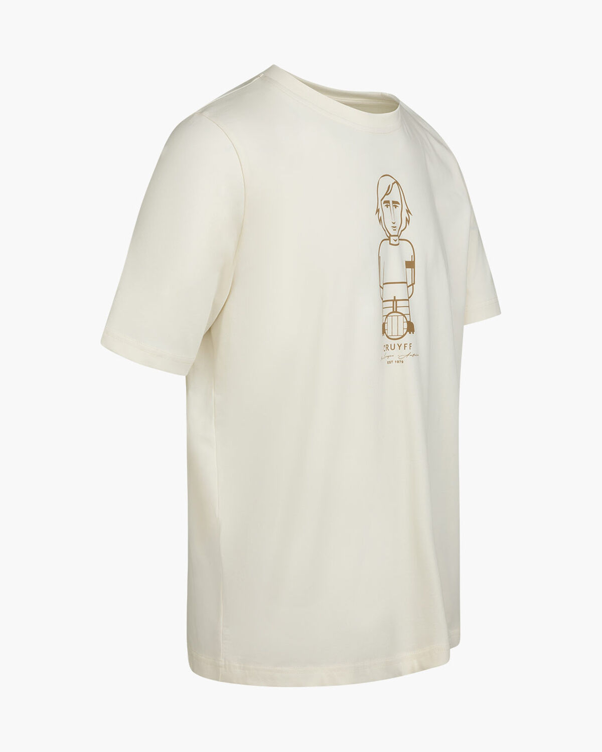Cruyff Avatar Tee, White/Orange, hi-res