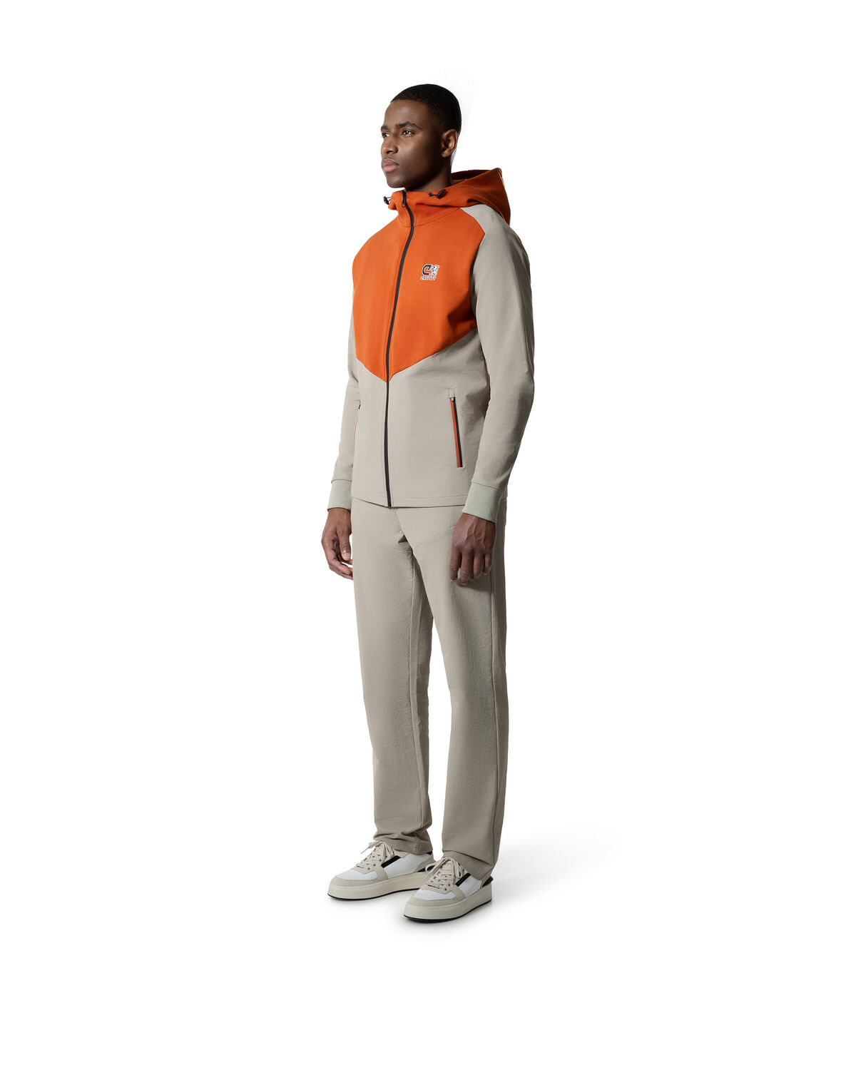 Ripstop Fleece Tracktop, Neon Yellow, hi-res
